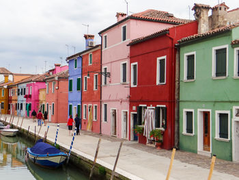 View of buildings in city