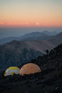 Volcan lanin - junin de los andes - argentina 