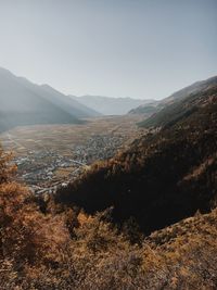 Oris from above, venosta valley