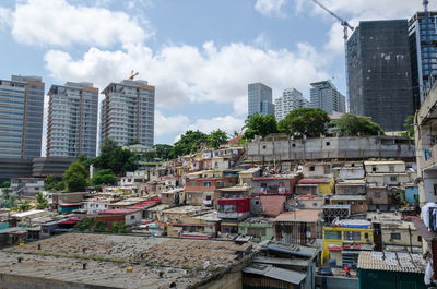 Cityscape against sky