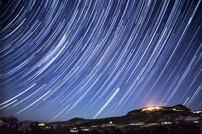 Full frame shot of sky at night