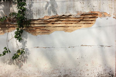 Full frame shot of weathered wall