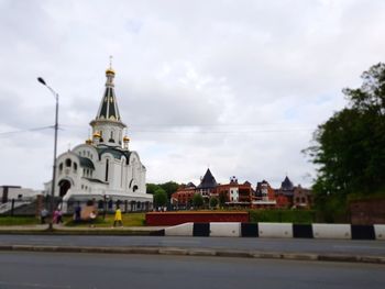 Church against sky
