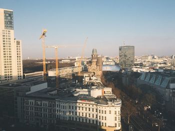 Buildings in city