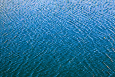 Full frame shot of rippled water