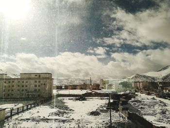 Cityscape against sky