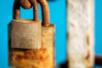 Close-up of rusty metal