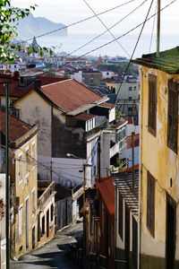 Buildings in city against sky