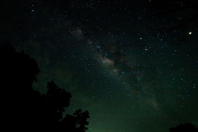 Low angle view of starry sky