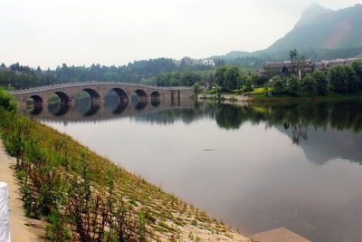Bridge over river