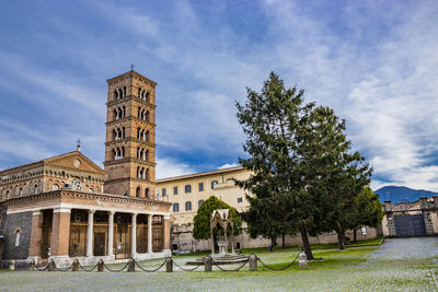 View of historical building against sky