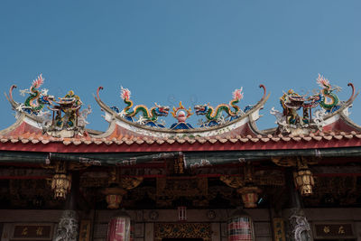 High section of temple building