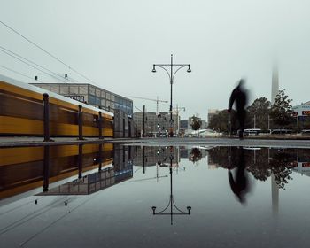 Built structure in water