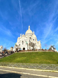 View of sacre coeur in montmartre