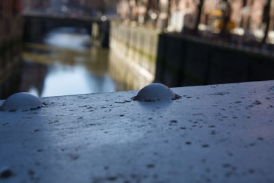 Close-up of ball on table