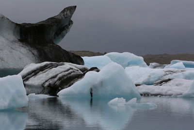 Iceberg in jokulsarlon - iceland