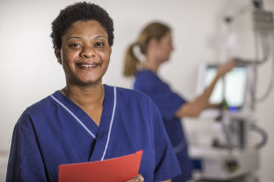 Female doctor in hospital