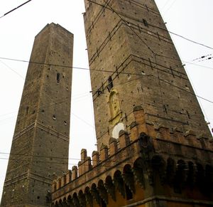 Low angle view of building against sky