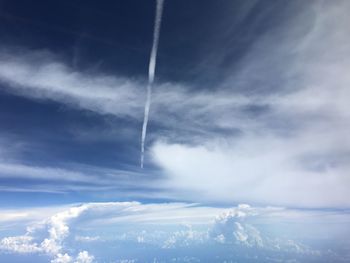 Low angle view of sky