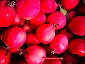 Full frame shot of strawberries