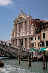 View of historical building in city