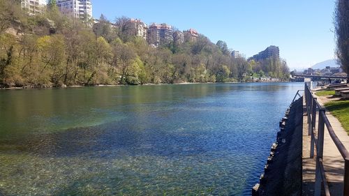 Scenic view of river