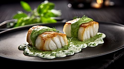 Close-up of food in plate on table