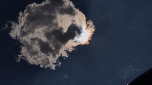 Low angle view of sky