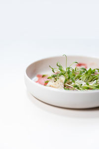 Close-up of salad in plate