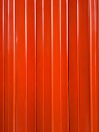 Full frame shot of red wall