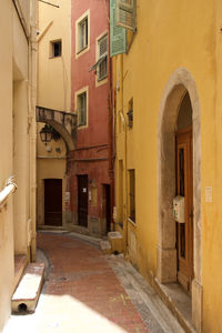 Street amidst buildings