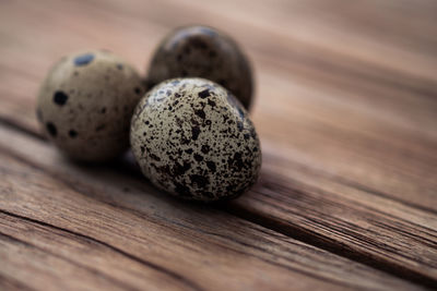 Close-up of bread on table