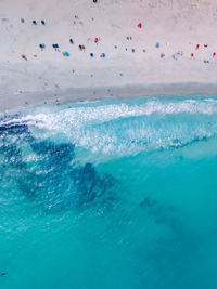 Scenic view of beach