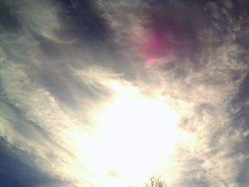 Low angle view of sky