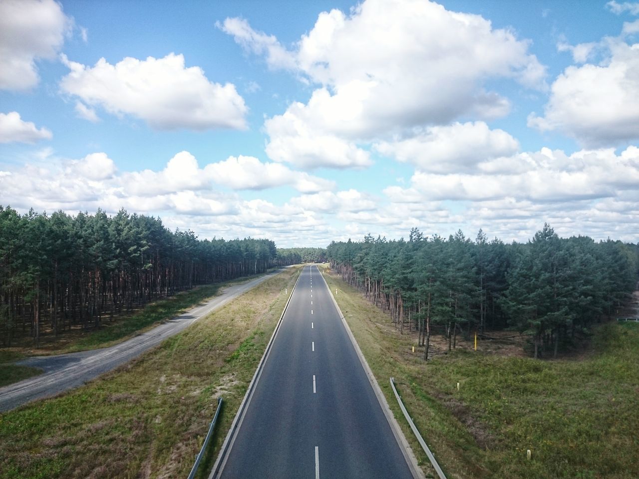 VIEW OF ROAD AGAINST SKY