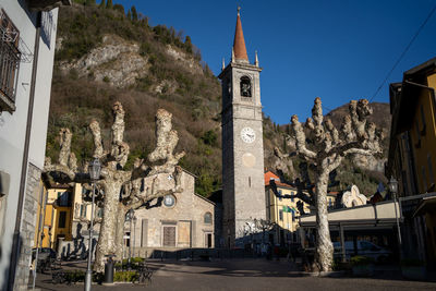 Low angle view of church