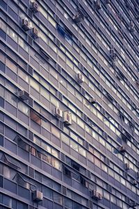 Full frame shot of modern building