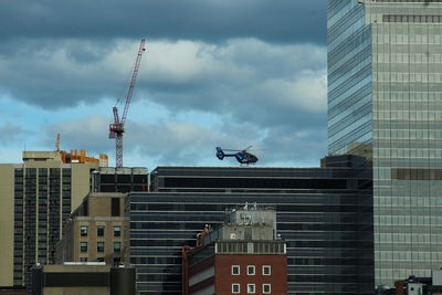 View of buildings in city