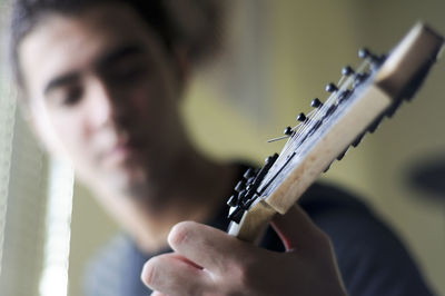 Man playing guitar