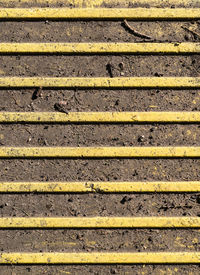 High angle view of railroad tracks