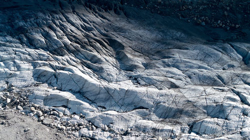 Scenic view of nanga parbat glacier.