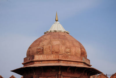 Low angle view of a building against sky