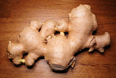 Close-up of ginger root