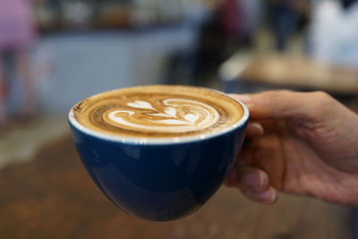 Close-up of coffee cup