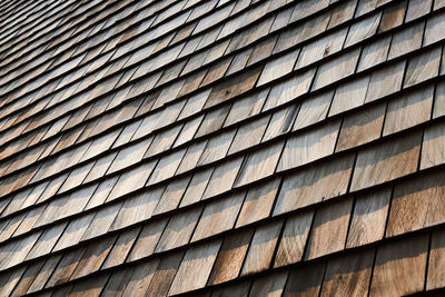 Full frame shot of building roof