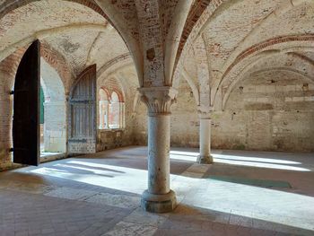 Interior of historic building