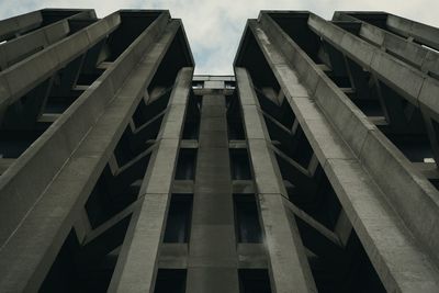 Low angle view of building against sky