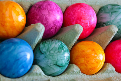 Close-up of multi colored candies