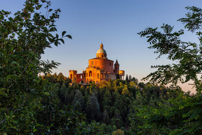 Low angle view of a building san luca bologna