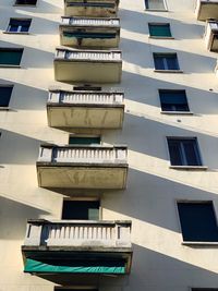 Low angle view of building in city